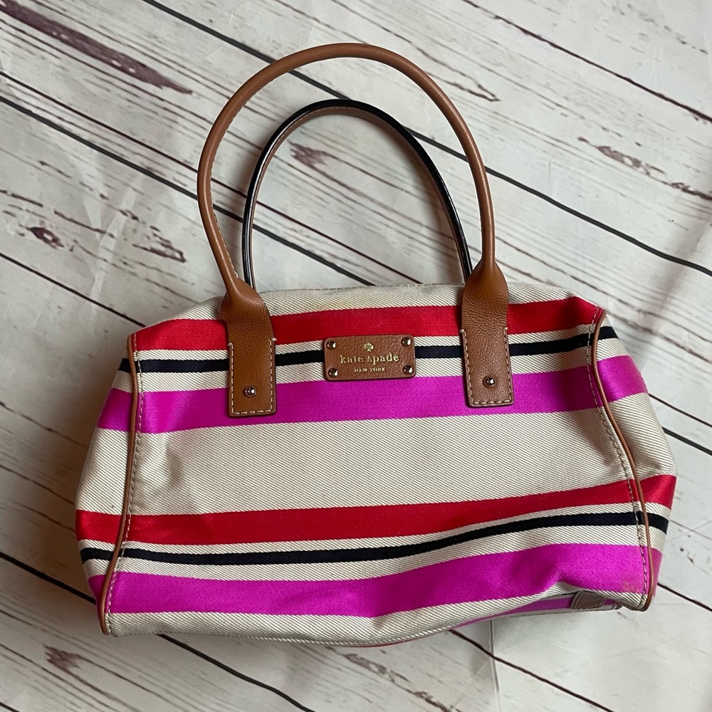 Kate Spade Kaleigh Oak Island Stripe Bag